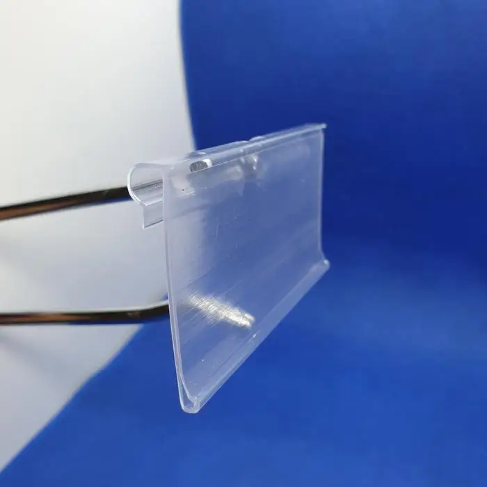 High Quality Metal plastic Hooks Manufacture Metal Slatwall Hook Supplier Waterfall Hook with Price Tag