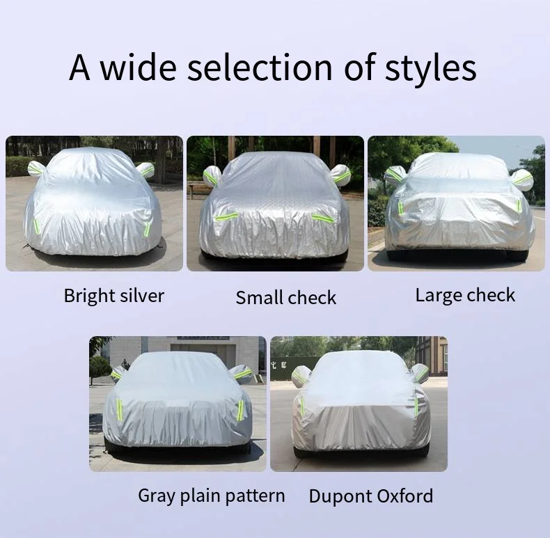 Car Accessories Purpose Coat Full Cover Sunshade Car Cover Sunblock and Rainproof Heat Insulation Thickened Four Seasons General