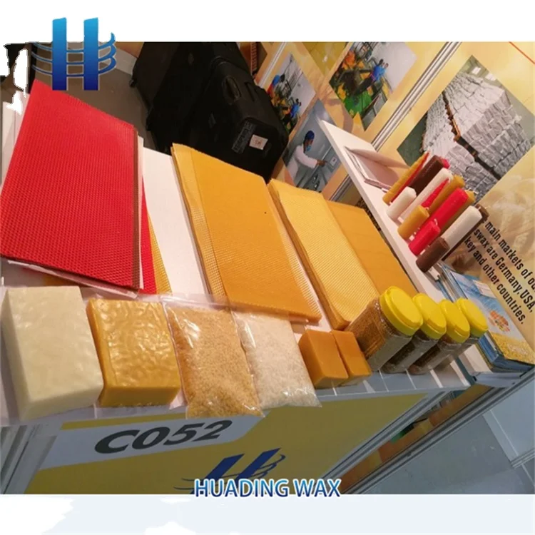 Beekeeping bee wax foundation beeswax sheets wholesale