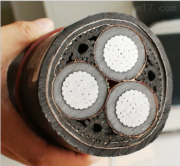 DIN VDE Standard Medium Voltage Power Cable Aluminum Cable NA2XS2Y