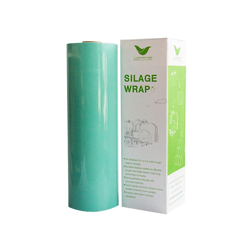  Оптовая продажа с завода тянущаяся пластиковая пленка для обмотки Silage сертификатом