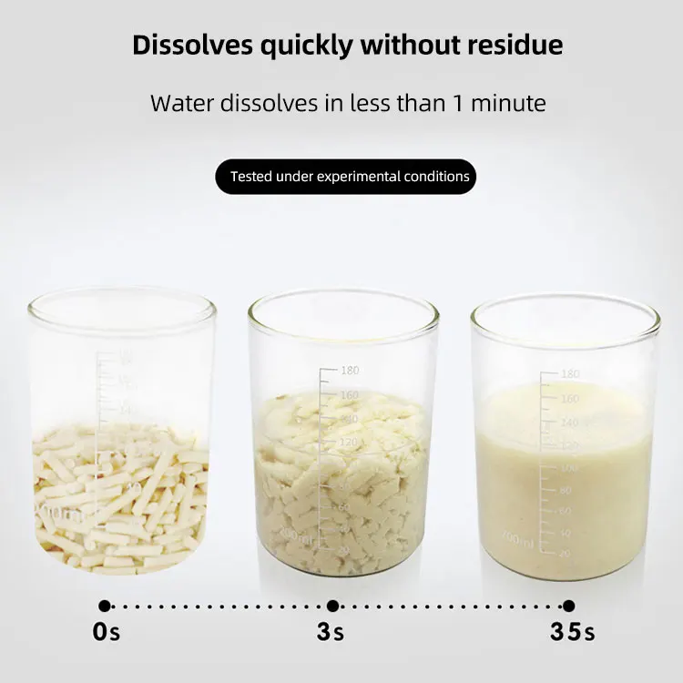 Wholesale OEM ODM Custom Cat Litter Lavender Lemon Scent Bean Curd Tofu Sand in Striped Shape Dust Free Flushable Cat Litter