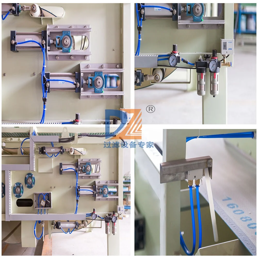 Automatic DNY1500 Vacuum Rotary Drum Belt Filter for Slurry Dewatering