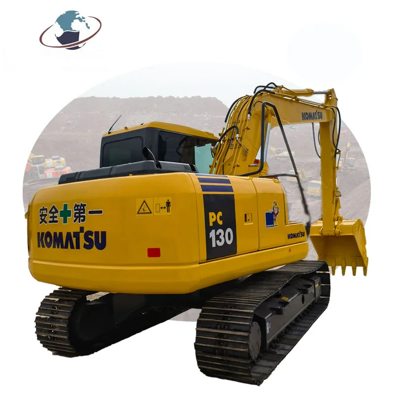 Б/у гусеничный экскаватор Komatsu PC130-7, в Японии сделано 13 тонн гусеничная Лопата Komatsu 130 экскаватор в продаже