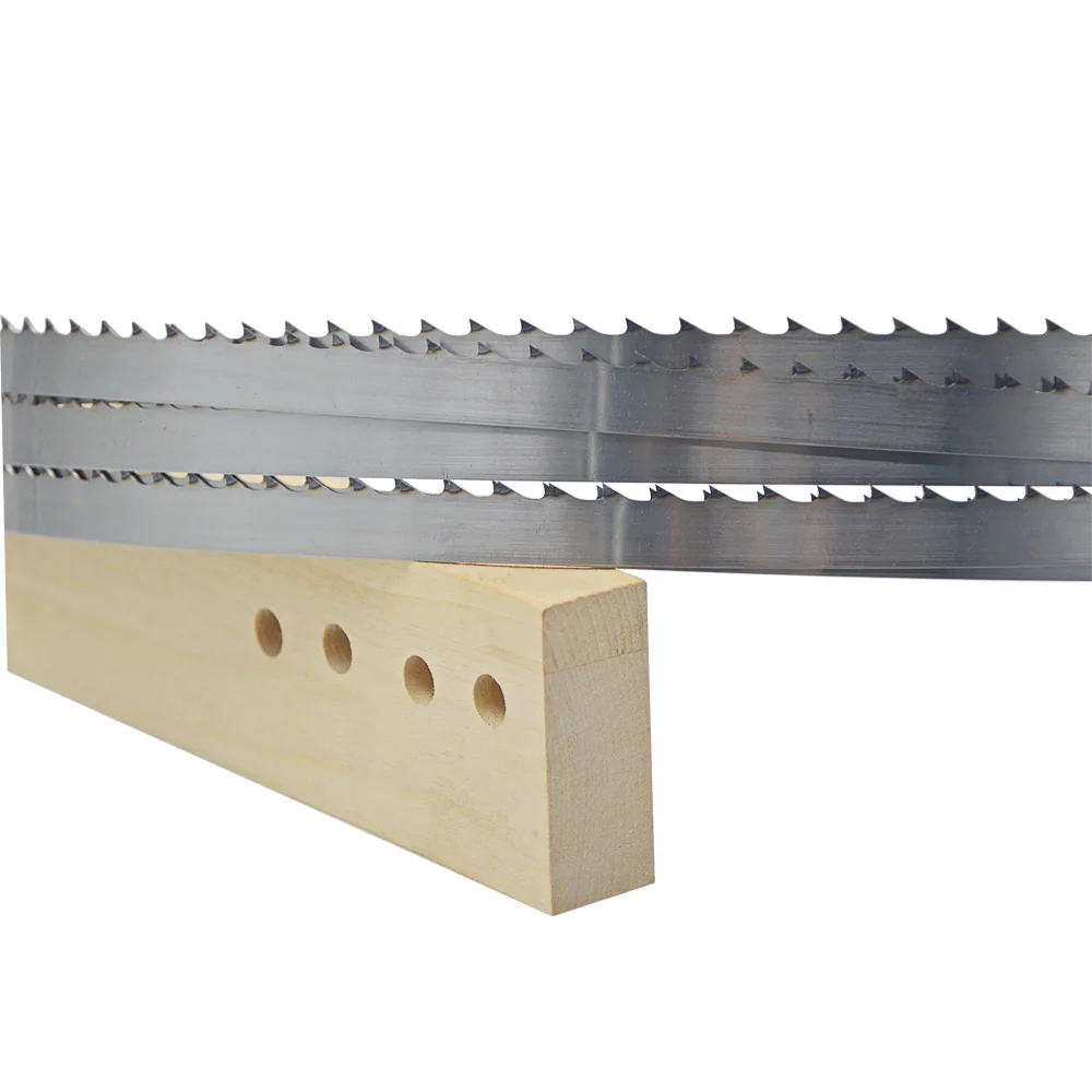 DH Size Custom Teeth Double Hard Bandsaw Blade Factory Wholesale Tooth Hardened Band Saw Blade