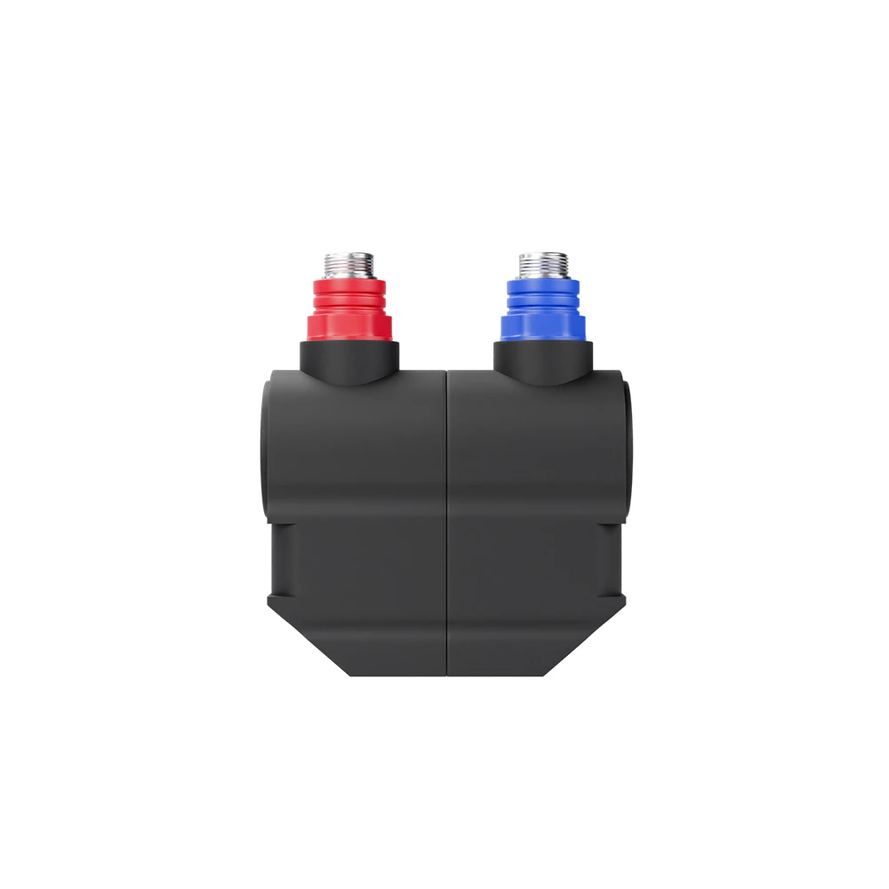 Промышленный зажим для жидкой воды 2000h Портативный на батарейках dn20 ультразвуковой расходомер воды