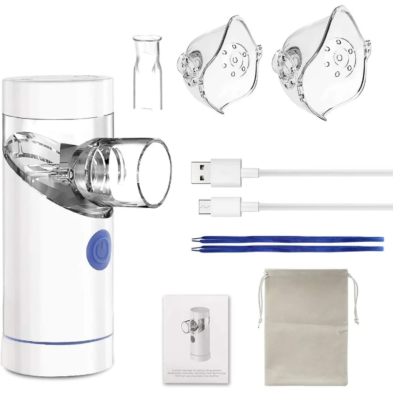 Professional nebulizer manufacturer, home care ultrasonic portable inhalation mesh nebulizer, ultra-low noise mini nebulizer