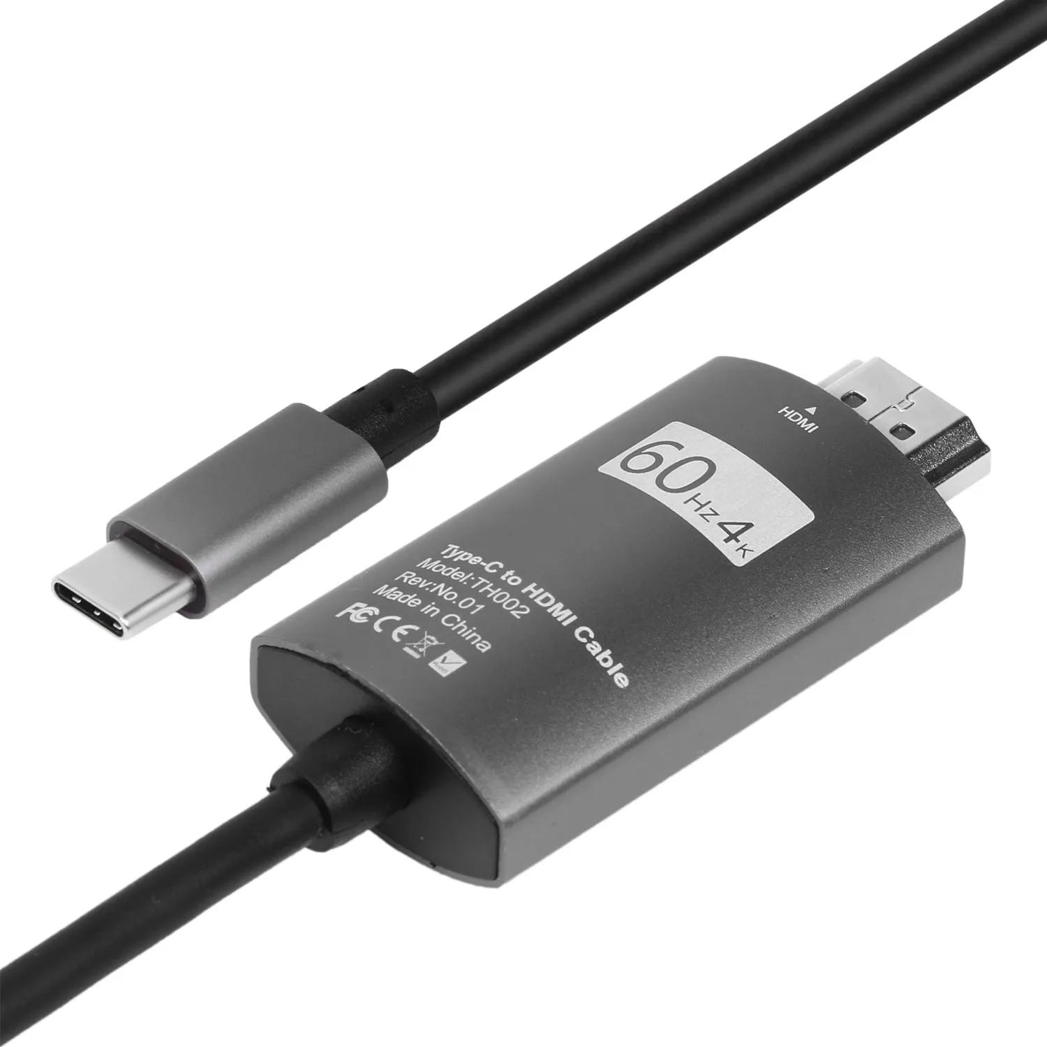  Кабель USB C-HDMI в алюминиевом корпусе для MacBook Pro 2018/2017
