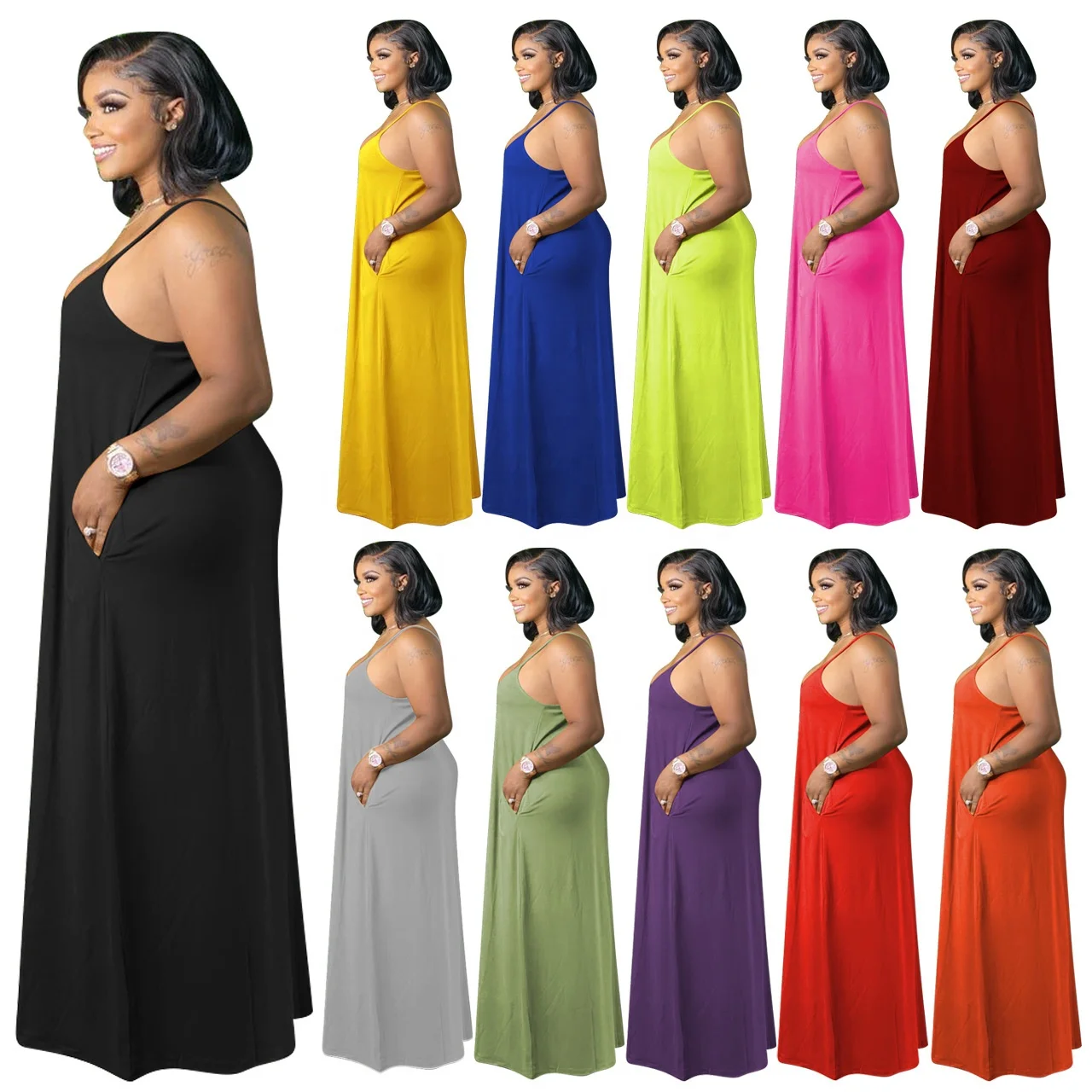 African Print Designer Famous Brands Tube Top Wholesale Clothing Drawstring Turkey Lady Black Dress For Women