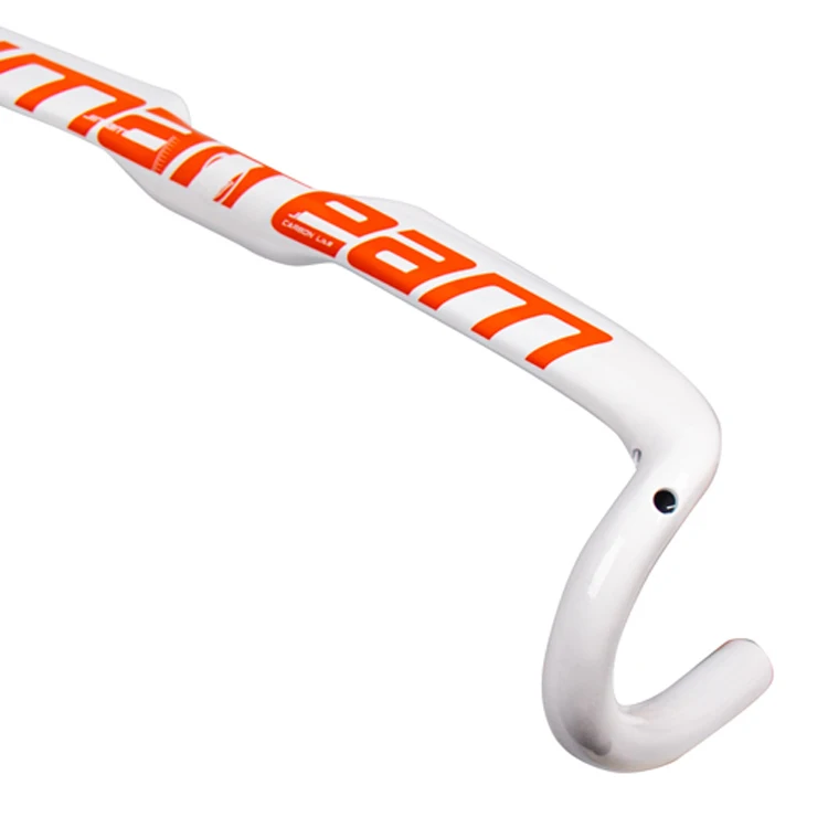 Light weight and high strength full carbon fiber 400/420/440mm custom 700C 31.8mm 230g road bike drop bent handlebar