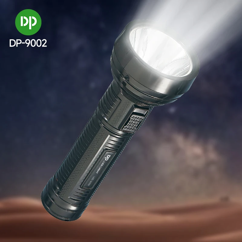 Superior Quality DP Emergency Flashlight Outdoor Rechargeable LED Torch Light