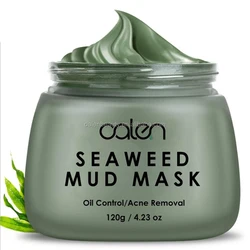 Private Label Effective Exfoliating And Skin Whitening Organic Seaweed Mud Mask