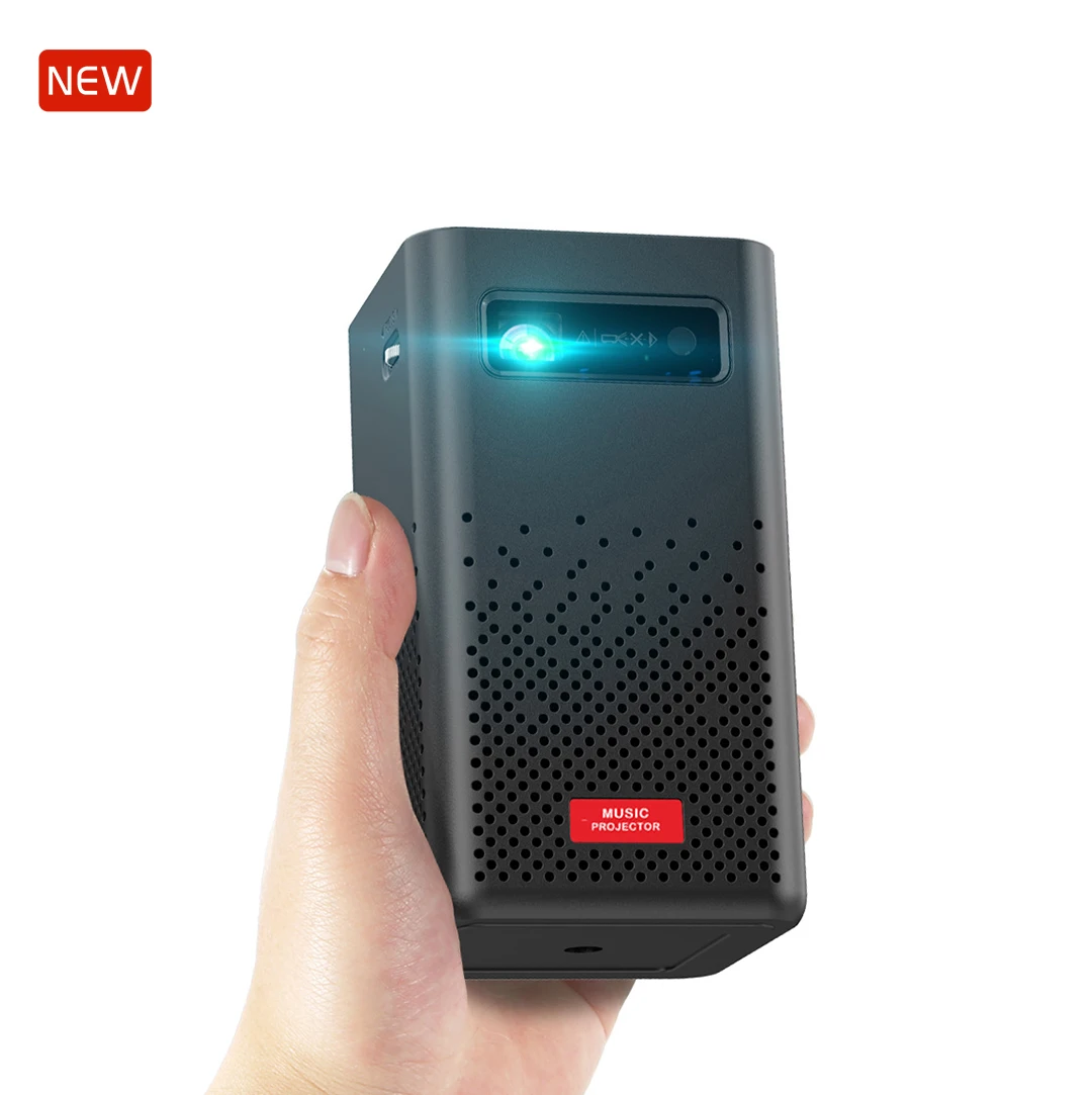 [FOURTRY JF01 Projector --Mini DLP HOT Projector] New Design Mini DLP Hot 1080P Cinema Projector for Home Theater