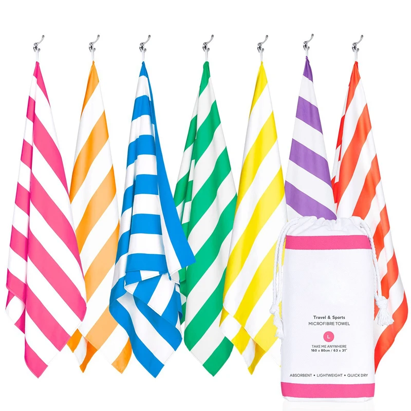 Cross-border hot-selling European and American beach towels Extra-size microfiber towel