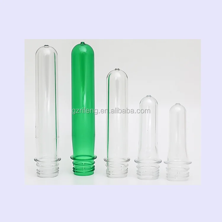 hot sell Custom Transparent China Manufacturer 45mm 130g Transparent Pet Preform For Mineral Water bottle