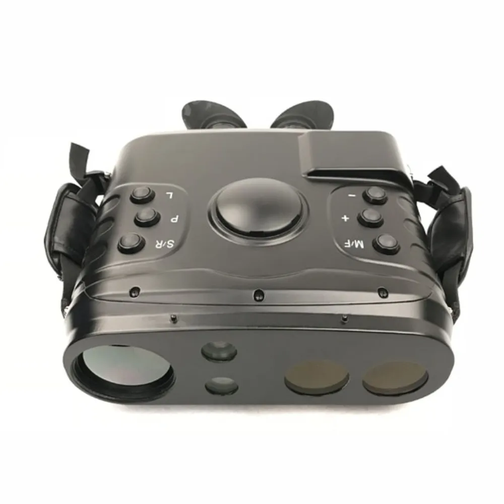 Military infrared thermal imaging cooled binocular with GPS,electrics compass,laser range finder function