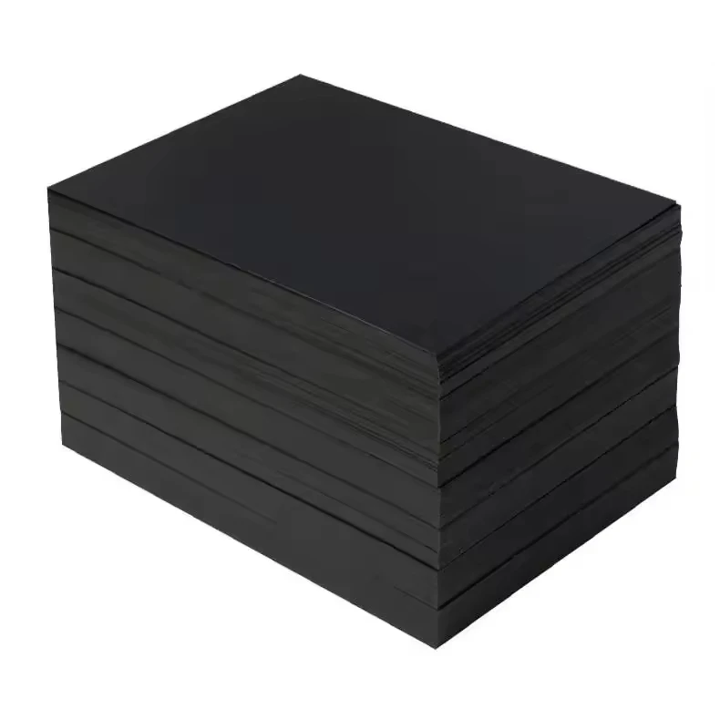 120gsm 150gsm black kraft board sheets roll paper cutting card paper