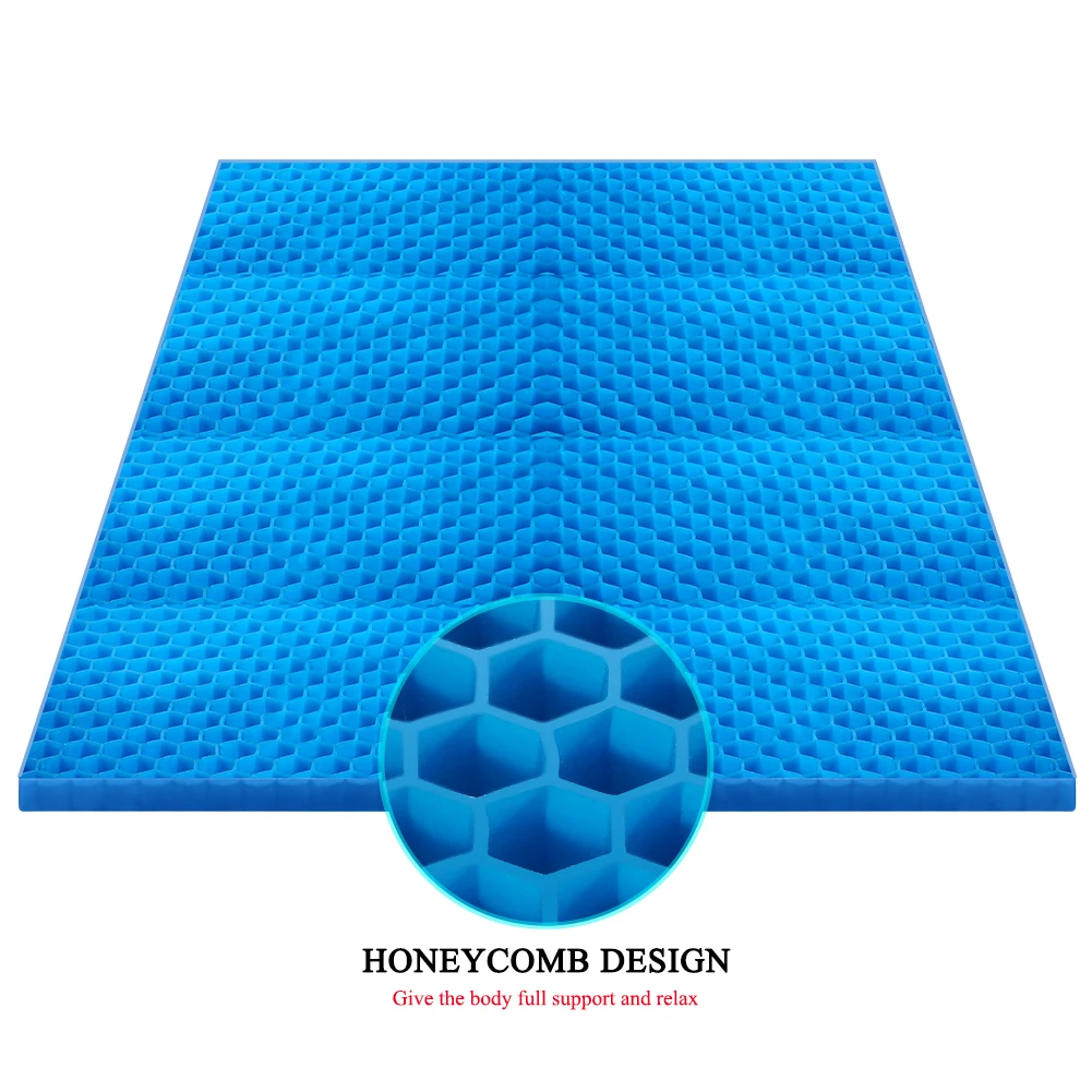 Ventilated Designed tpe gel Memory Foam Mattress toppers for bed with ISO US Certified