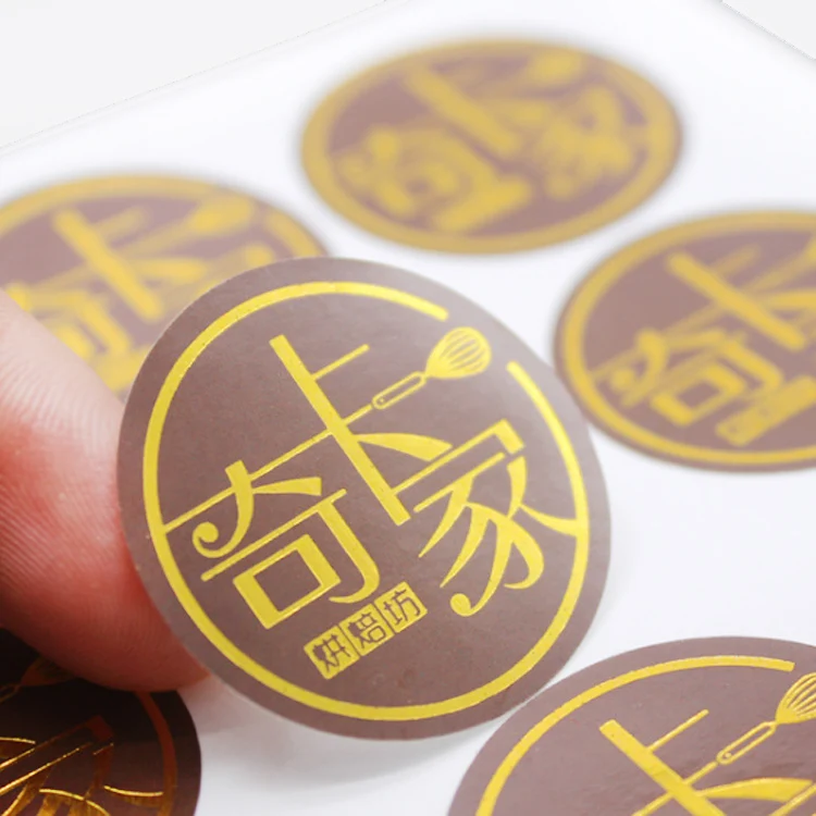 Uv Transfer Large Vinyl Stickers Custom Logo Label Sticker For Glass Bottles