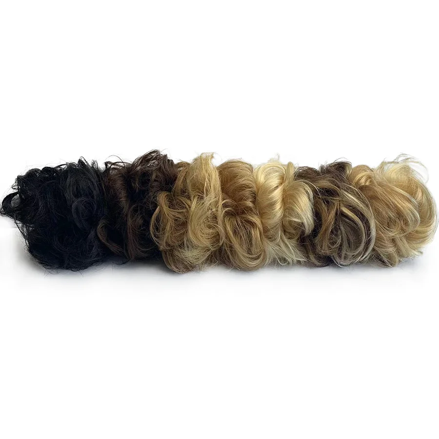 24g Curly Donut Hair Bun Chignon Donut Updo Hair Pieces Messy Chignon