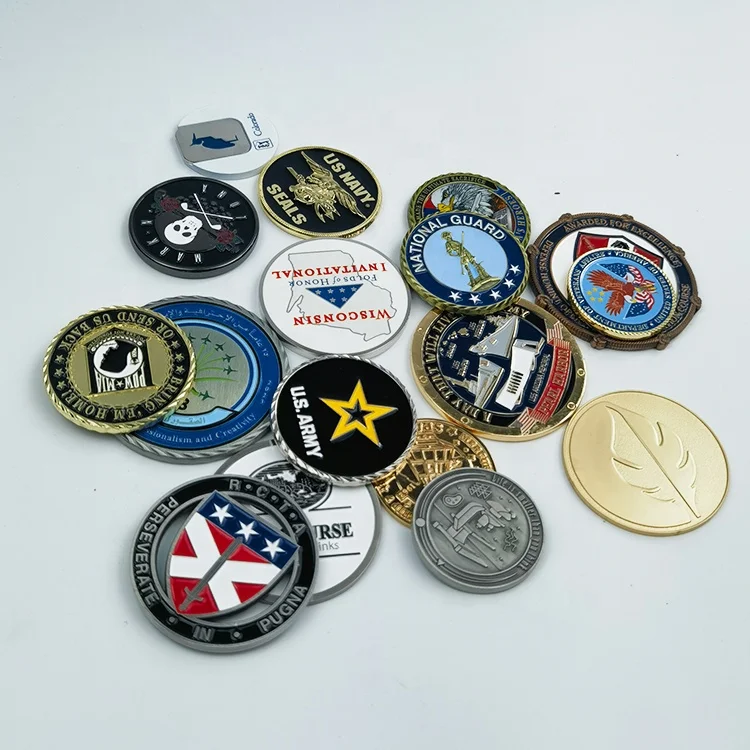 Высококачественные памятные индивидуальные металлические монеты