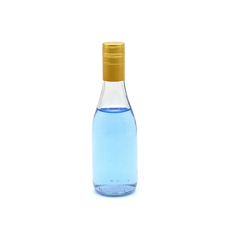 
China Manufacturer 187 ML Flint Empty Beverage Rum Bottles for Wine Supplier 