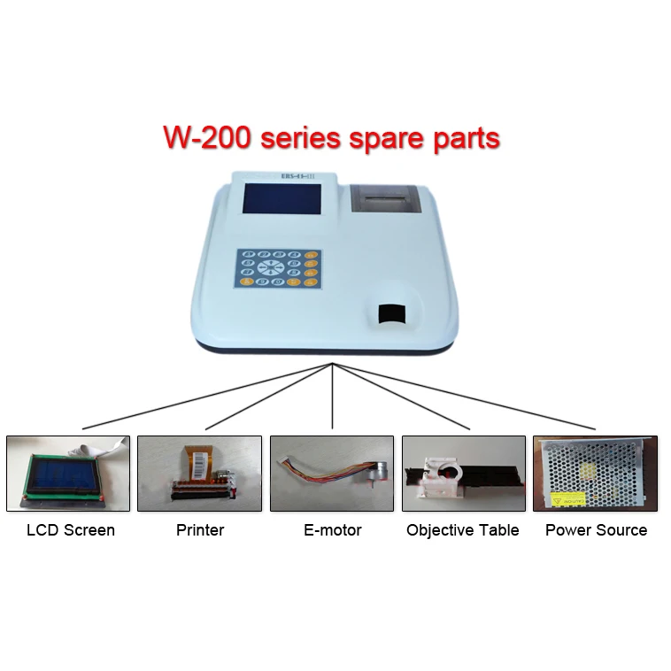 Semi Automated Urine Instrument , W-200B Clinical Hospital Medical Instrument Vet Urine Analyzer