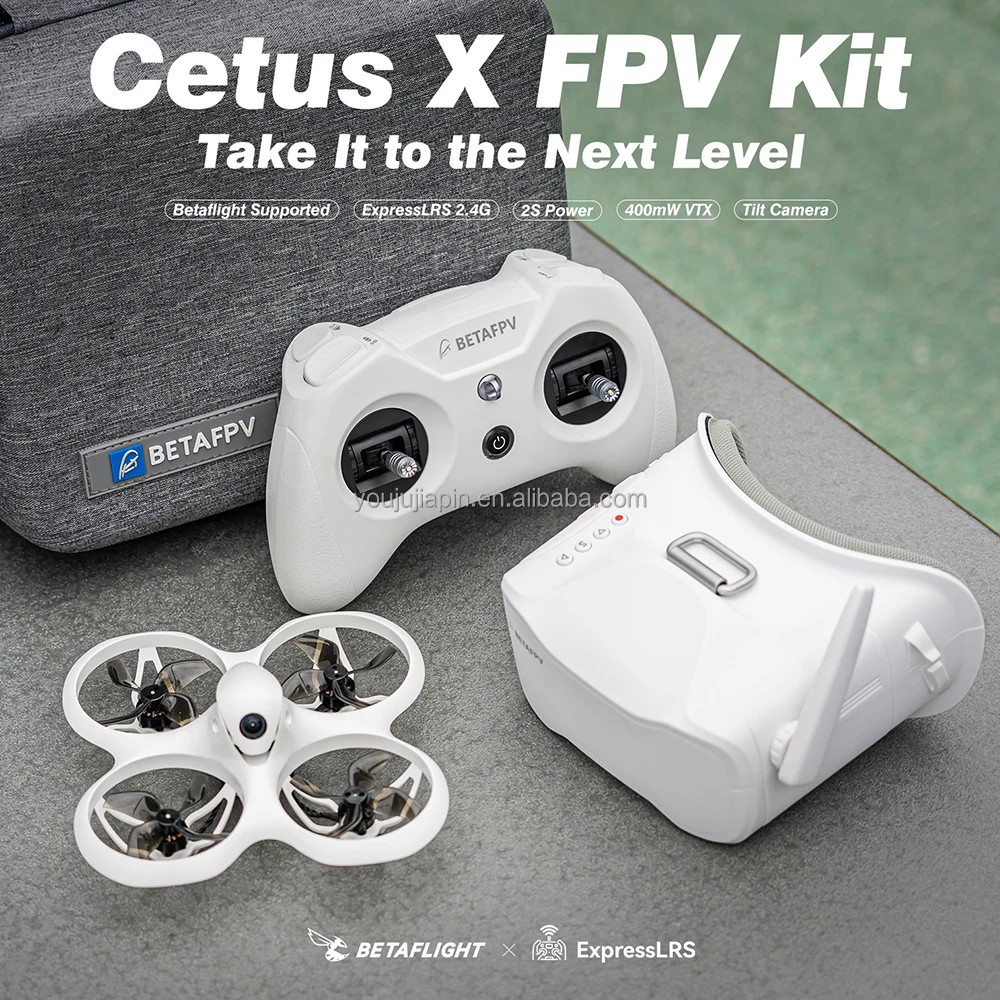 Совершенно новый BETAFPV Дрон Cetus X FPV комплект поставляется с M04 25-400 МВт VTX и C04 камера VR03 очки