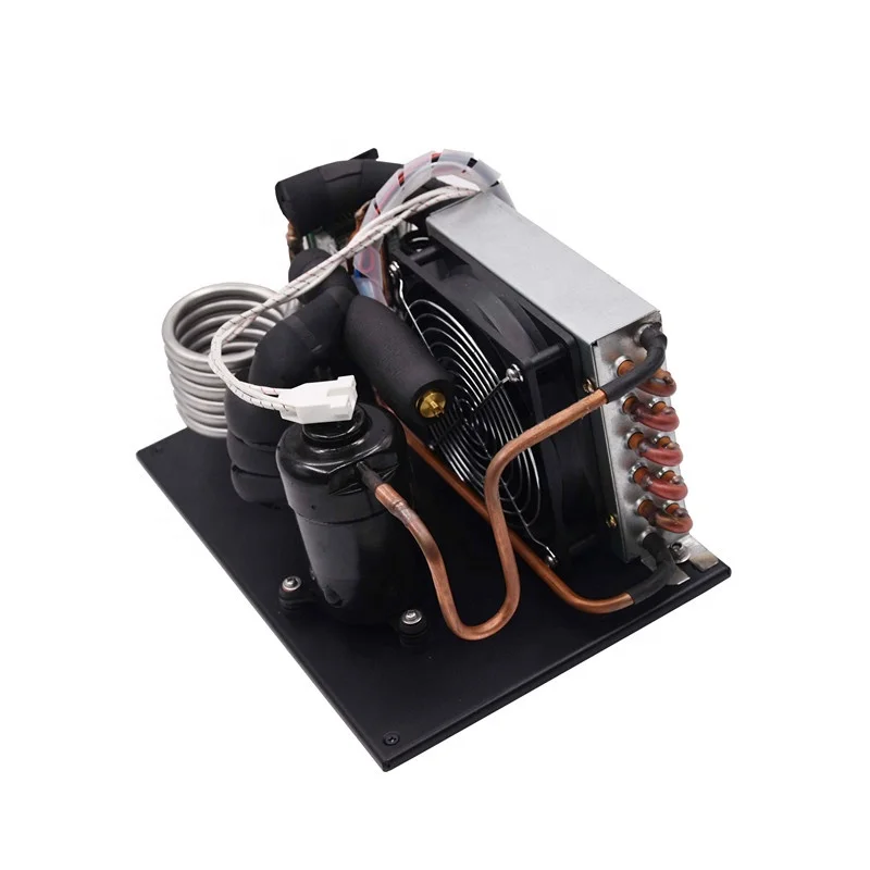 R290 12v 400w Coil Type Water Chiller Unit With Tiny Compressor