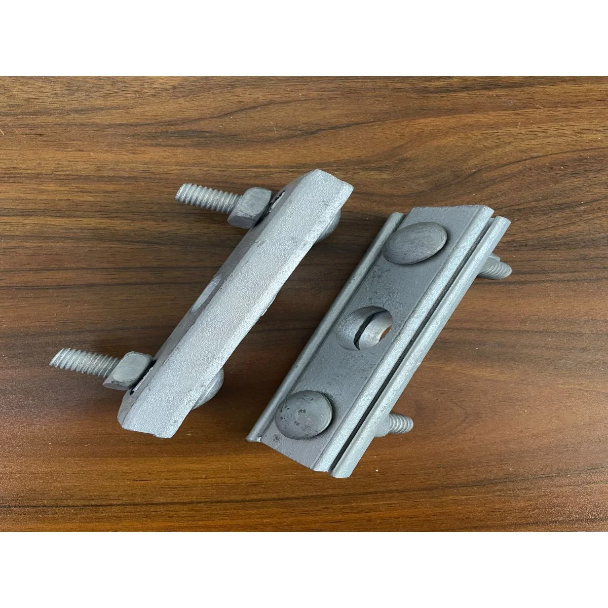 Прямой для подвешивания кабеля Разъем 3 болта Guy хомут стальной кабельный зажим горячее цинкование подвеска Прямой зажим