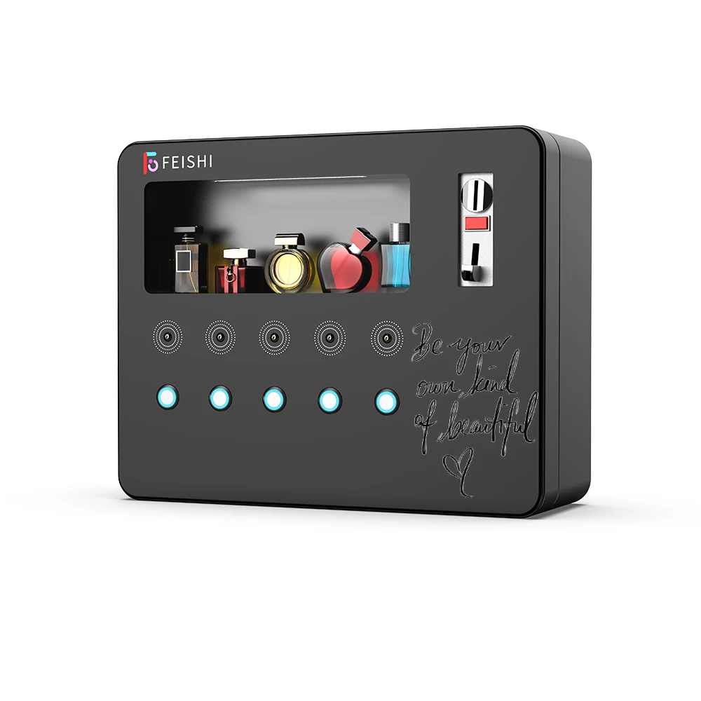 10.1-Inch Screen Cologne Spray Vending Machine Fragrance Bottle Wall-Mounted Perfume Dispenser Vending Machine for Store