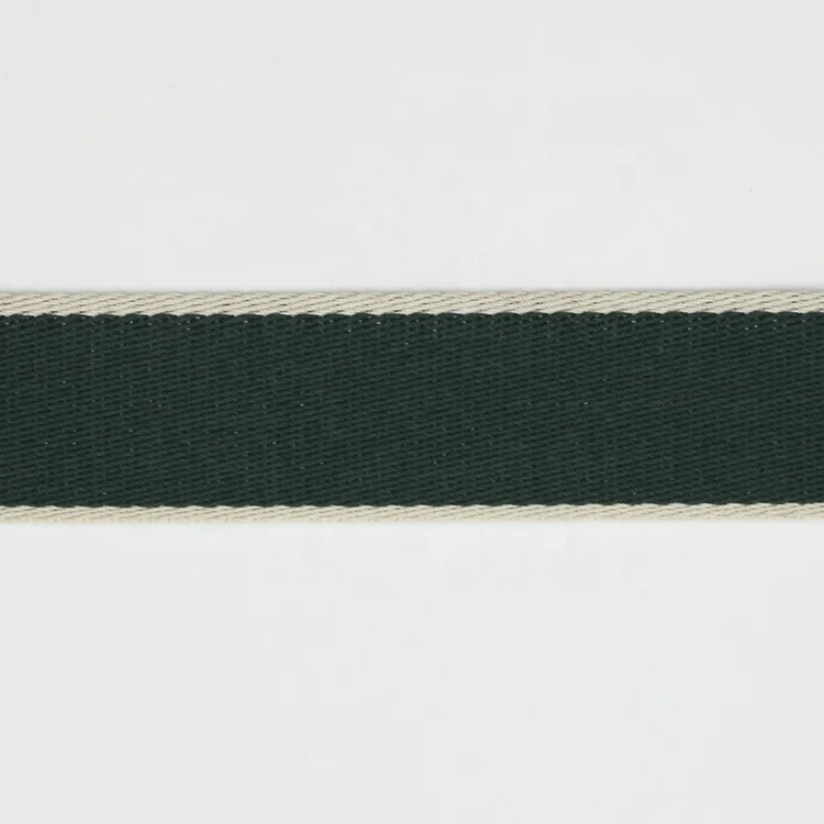 Custom 38mm Double Side Polyester Jacquard Woven Stripe Webbing Tape For Bag Wholesale 1.5 Inch High Tenacity Jacquard Ribbon