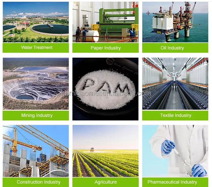 Factory wholesale anionic cationic polyacrylamide PAM flocculant wastewater treatment fast delivery