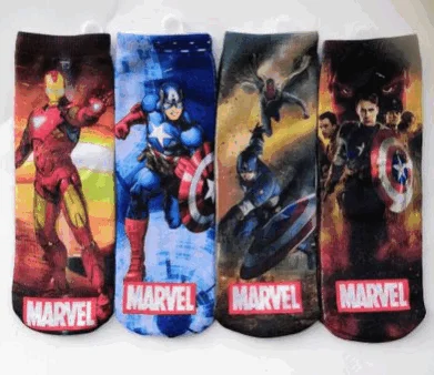 Детские носки для мальчиков и девочек, Мультяшные длинные носки для детей, милые Дышащие носки