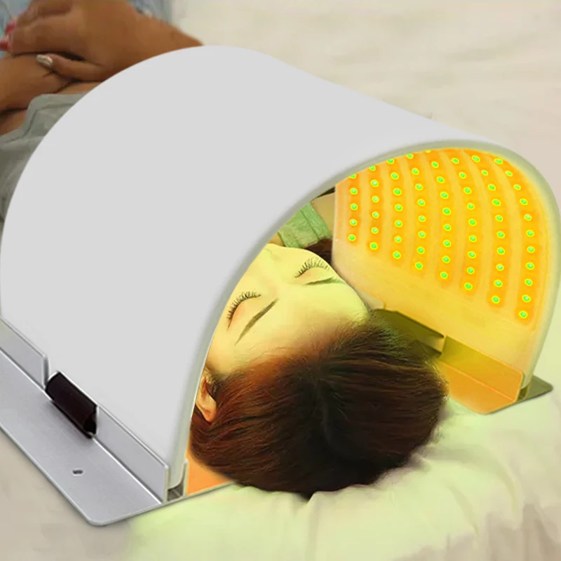 Red LED Skin Rejuvenation Instrument Home Personal Care Silicone Photon Beauty Mask Spectrometer