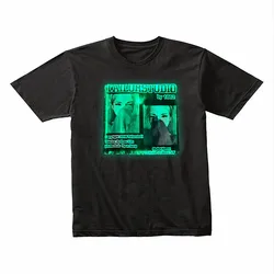 LED Washable Luminous T-shirt for Halloween Party Unisex Parent-child Outfit Safes Cotton Light T-shirt Support Custom