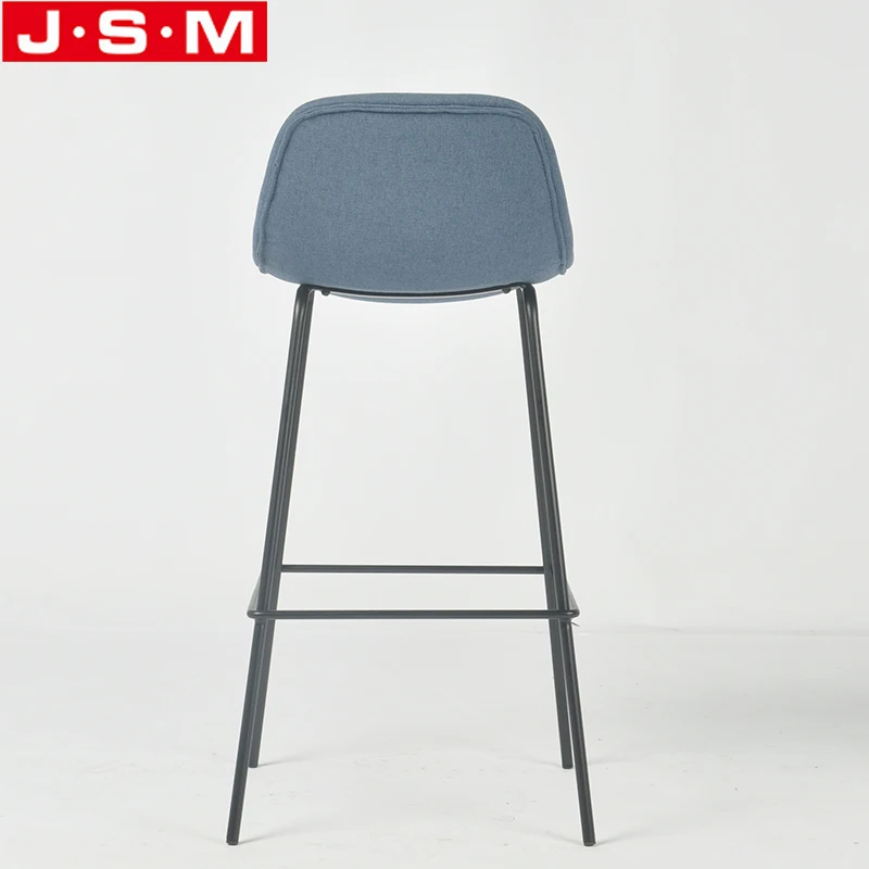 Commercial Furniture Restaurant Back Holder Metal Bar Stool For Kitchen