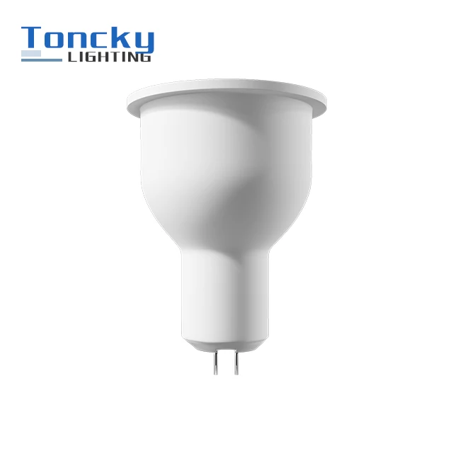 Spot light 7W led bulb track light bulb lens COB 3000K warm white GU10 MR16 GU5.3 light lamp