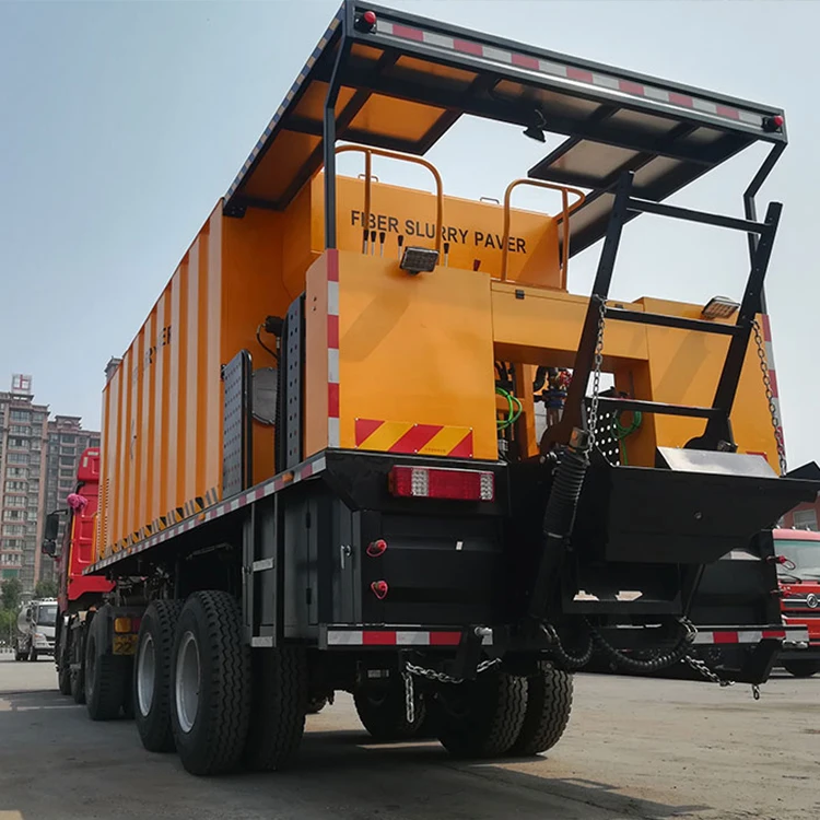 Asphalt Pavement 10m3 Road Micro Surfacing Slurry Sealer