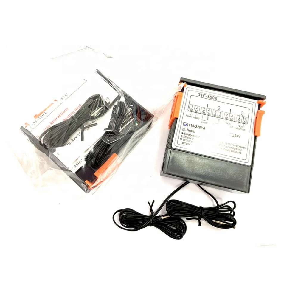 Digital Temperature Controller Thermostat Thermoregulator incubator Relay LED 10A Heating Cooling STC-1000 12V 24V 220V