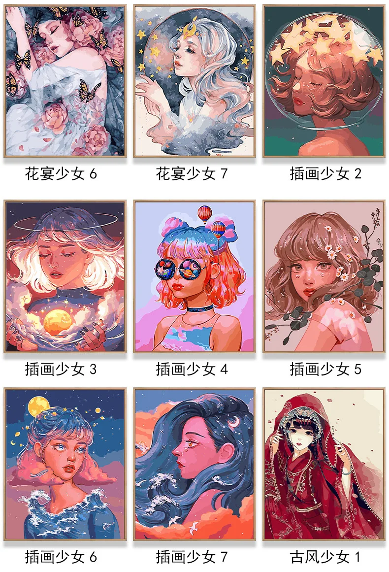 Hot Sale High Quality Cheap Nude Painting custom Painting By Numbers Diamond Nude Painting