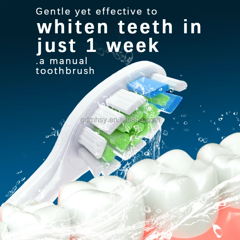 Diamondcleaning W2 Sonic Toothbrush Heads Replacement Electric Tooth Brush Heads For Philp Hx6064