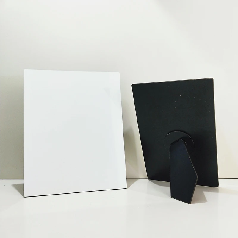 Sublimation MDF photo frame wooden photo panel Blank MDF tile for custom printing