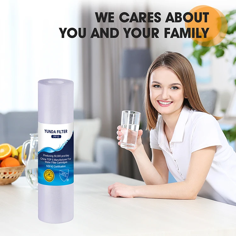 Water Purifiers Pp Sediment 1 Micron Filter Pp Sediment Filter Cartridge Water Pre-filtration,household PP10,PP10 CN;TIA Manual