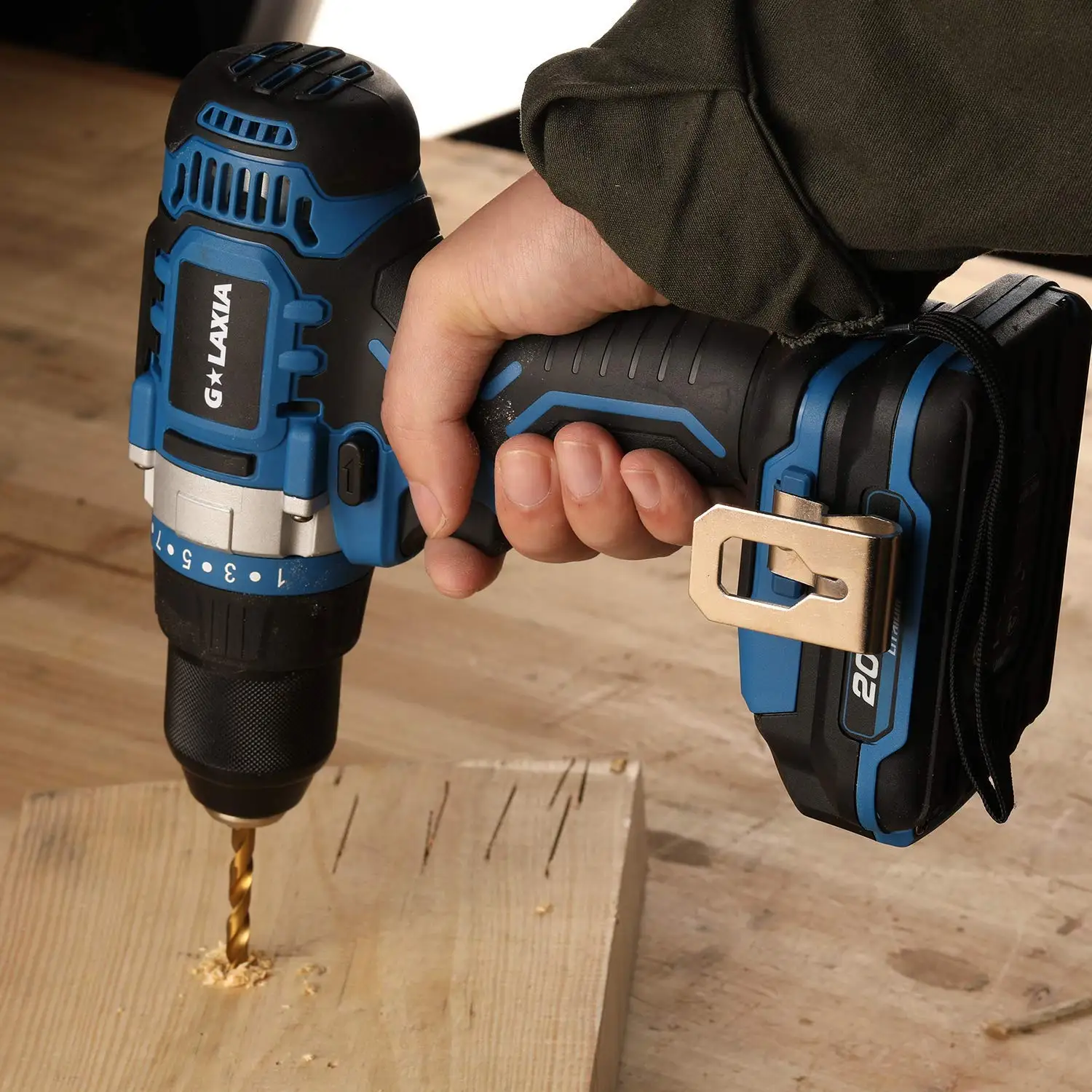 PRO 20V Cordless Brushed 1/2 In. Dual Speed Drill (Bare Tool)