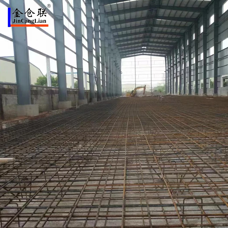 Prefabricated Steel warehouse / metal workshop / hangar / hall steel structure modern Long-Span building