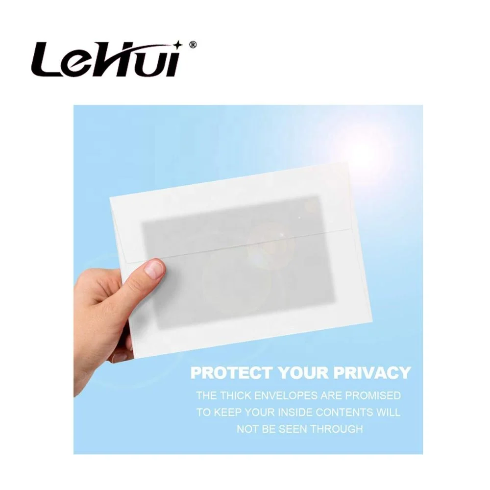Chinese Factory Premium 100/200/500 PACK A4 Self Seal 4 x 6 White Kraft 120gsm Paper Photo Envelopes