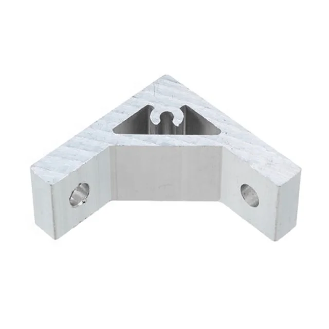 Aluminium T Slot Bracket  L type 90 Degree Corner Bracket Angle Connector For 4545 Aluminum Profile