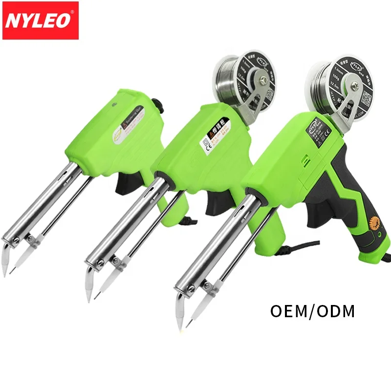 220V  Automatically Send Tin soldering iron gun 60W electric soldering irons kit  for welding circuit board