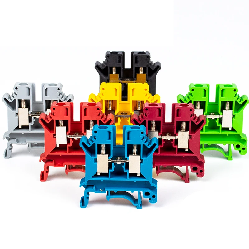 UK 6N Modular Terminal Block 0.2-6mm Din Rail Connector